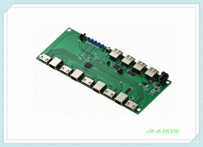 JX-4-1KVM-V1.0 HDMI 4进1出 集线办公监控主板