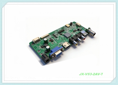JX-V53-2AV-T V1.0 高清LCD驱动板 | LVDS液晶控制板 | 多接口显示方案（HDMI/VGA/USB）
