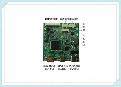 JX25B-THA Type-C一线通多功能显示器驱动板（支持触摸/HDR/双Type-C输入）