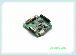 JX-EDP-LVDS
EDP输入转LVDS输出
EDP输入 2 LANE 1920*1080px
LVDS输出 双8位LVDS 1920*1080px
30pin EDP输入信号转30pin LVDS液晶屏输出
应用于LCD显示器的消费产品，如医疗、游戏机配件，门禁，车载显示等