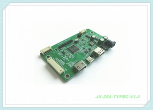 Type-C转LVDS驱动板_JX-RK25A支持键鼠+触摸扩展_晶心科技工业级方案