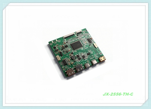 JX-2556TH-C 薄款便携EDP显示器驱动板HDMI+TypeC供电一线通+2USB拓展键盘鼠标
